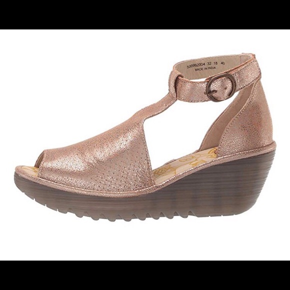 Fly London Luna Cool Wedge YALL962FLY leather - Picture 2 of 8